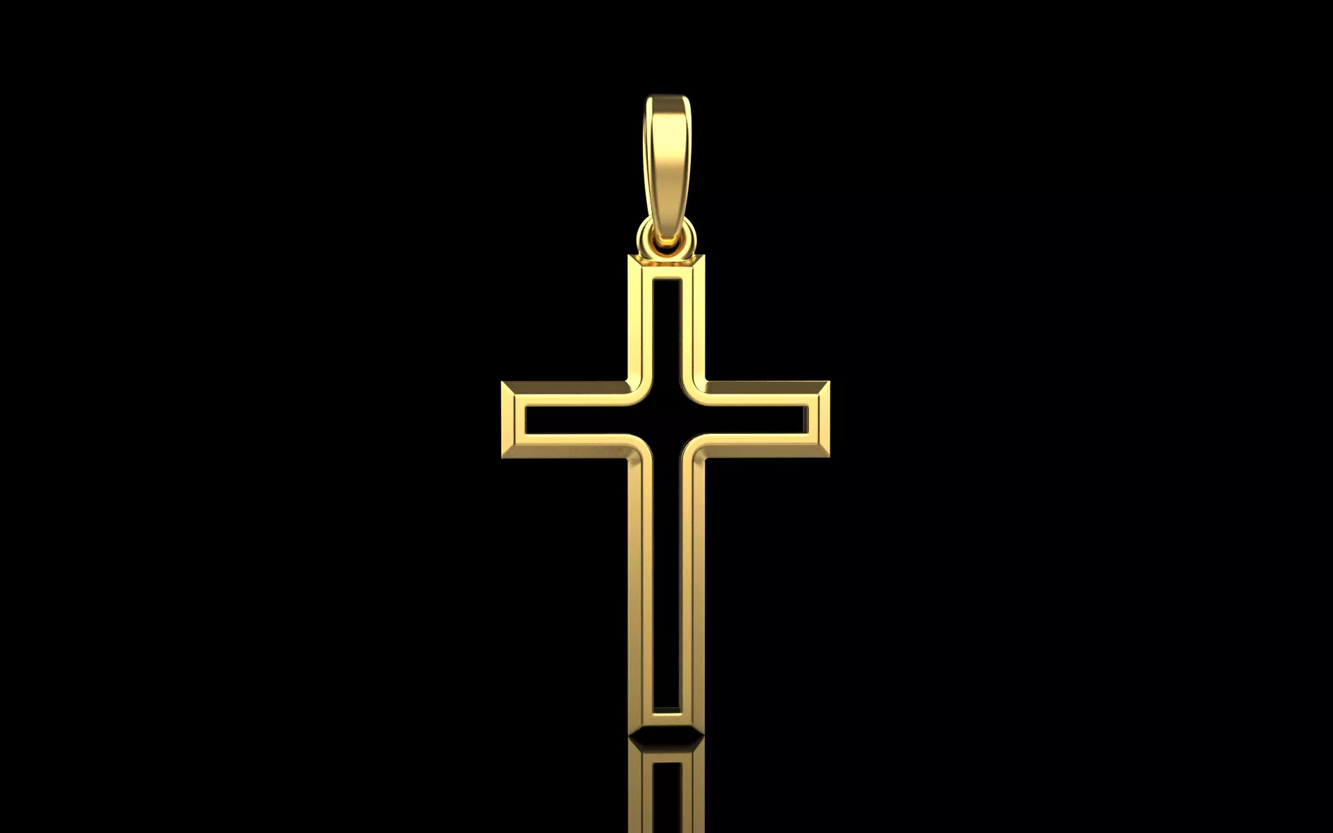 Lightweight  cross model 528 3D print model_0