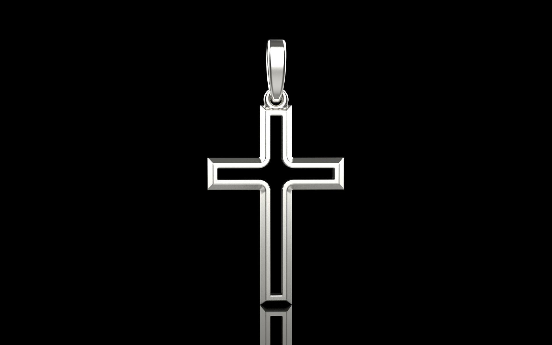 Lightweight  cross model 528 3D print model_16