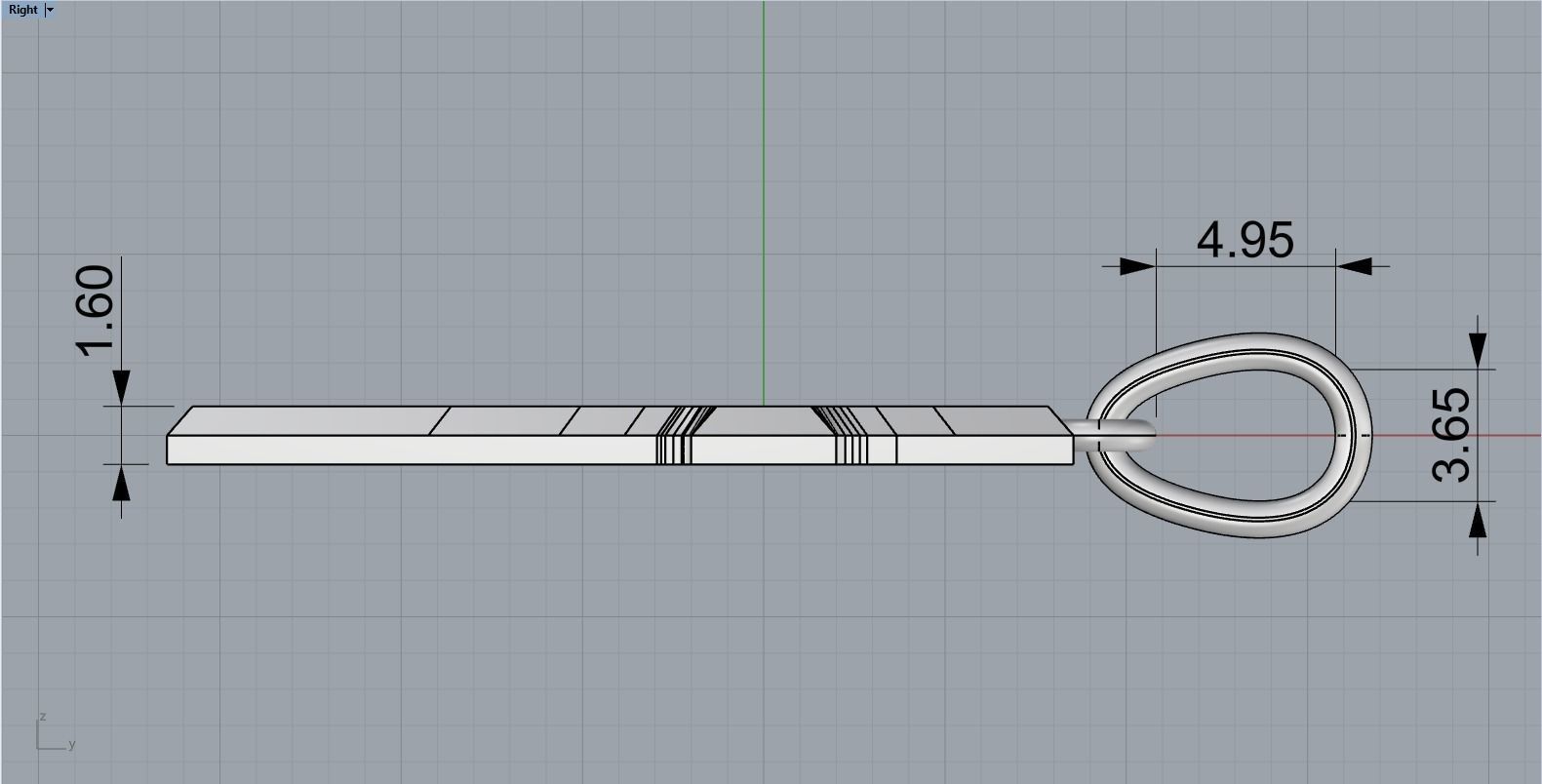 Lightweight  cross model 528 3D print model_8