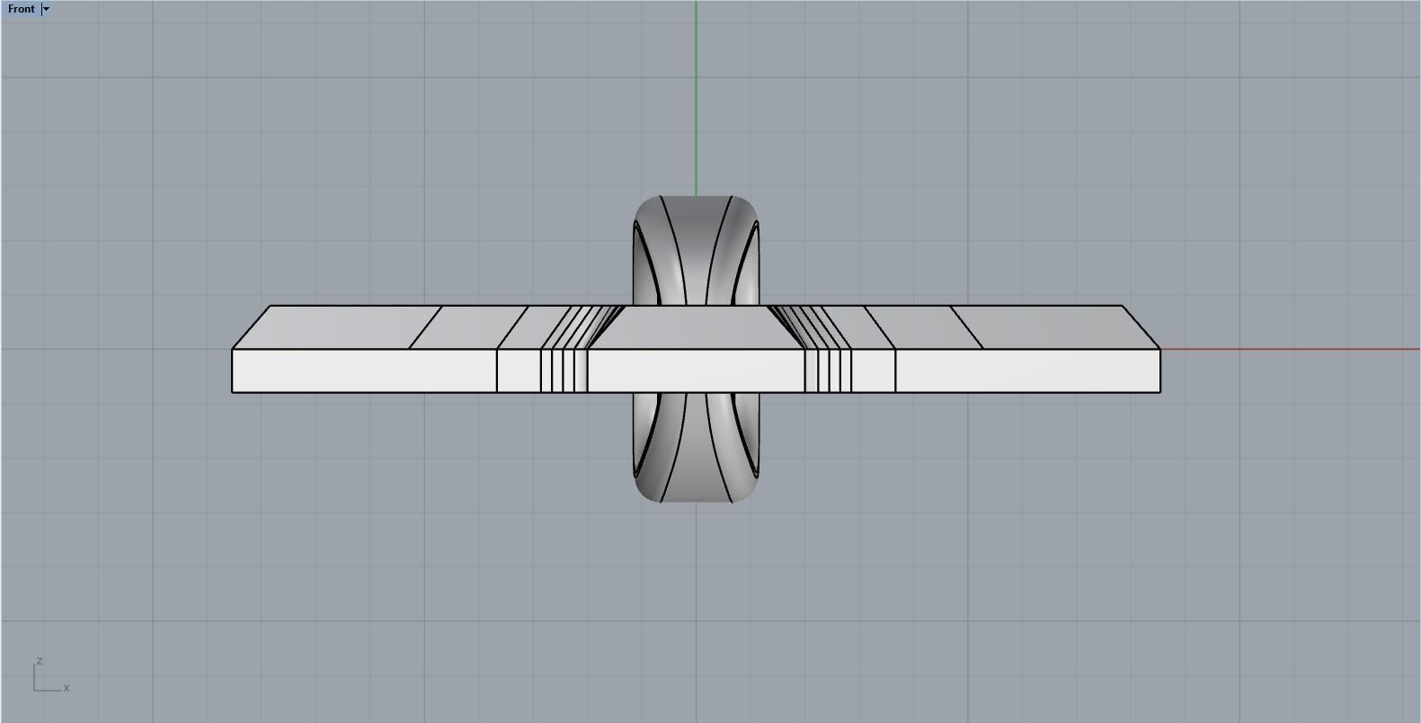 Lightweight  cross model 528 3D print model_7