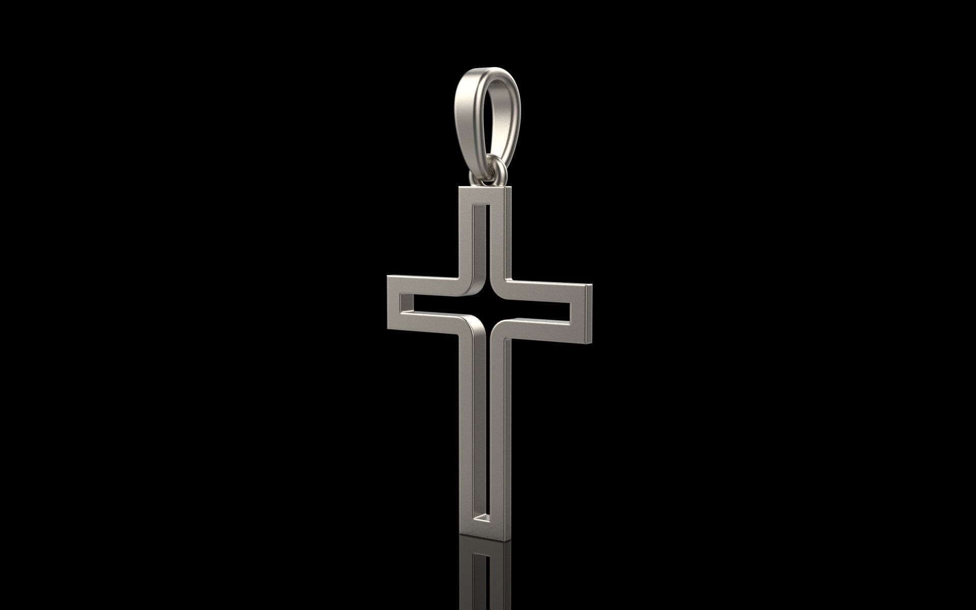 Lightweight  cross model 528 3D print model_32