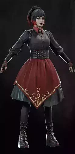 Nico Minoru 3D Model