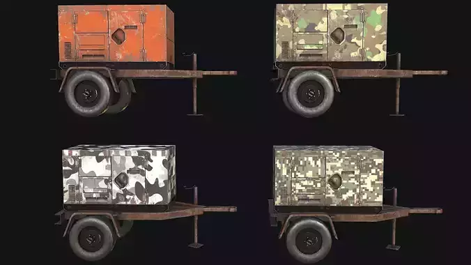 Mobile Diesel Generator package