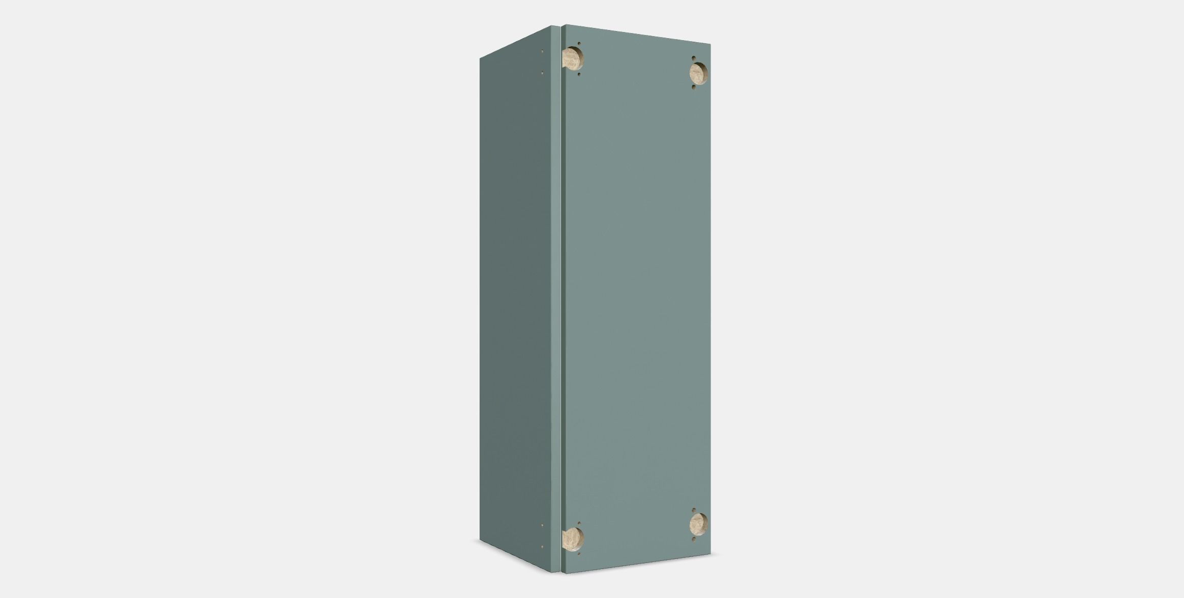 BODARP 2-p door f corner base cabinet set Low-poly 3D model_16