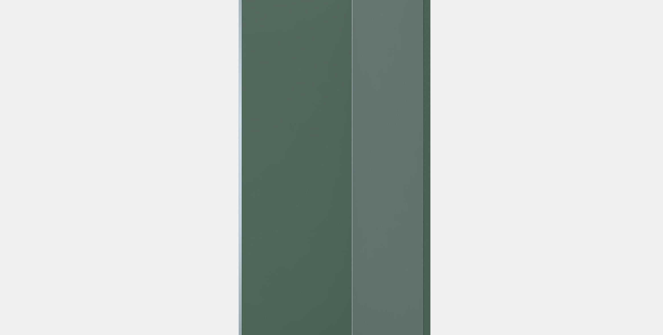 BODARP 2-p door f corner base cabinet set Low-poly 3D model_9