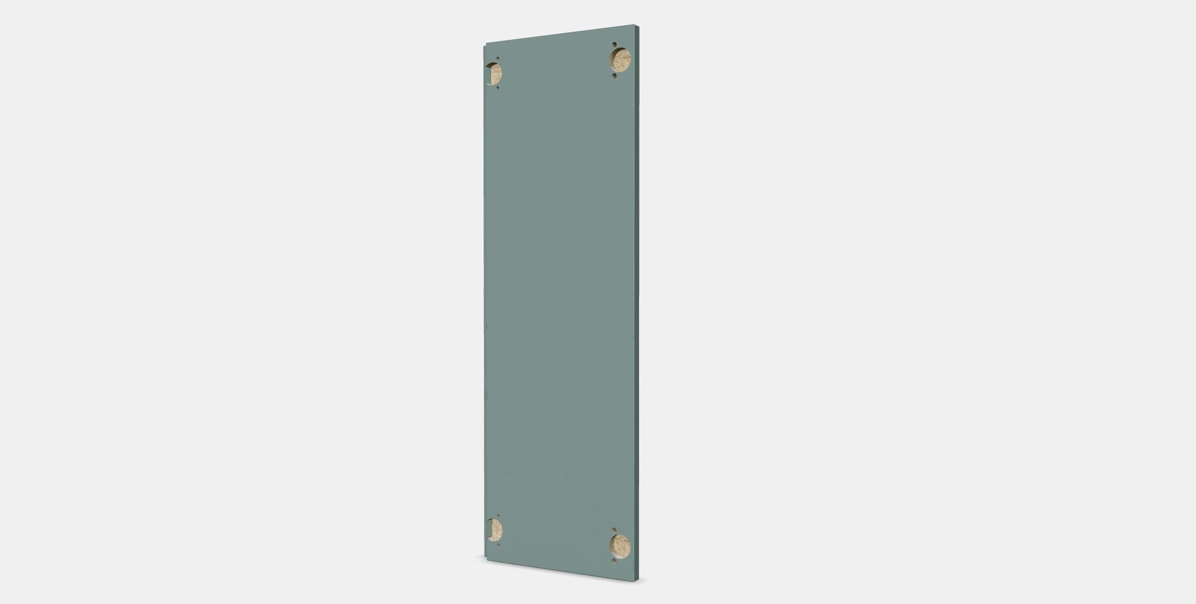 BODARP 2-p door f corner base cabinet set Low-poly 3D model_3