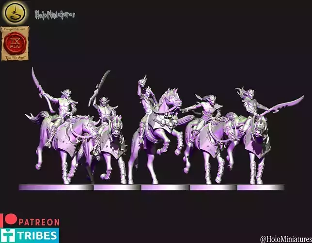 Dark elves Dread Acolytes unit 