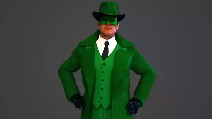 The Green Hornet 3D model