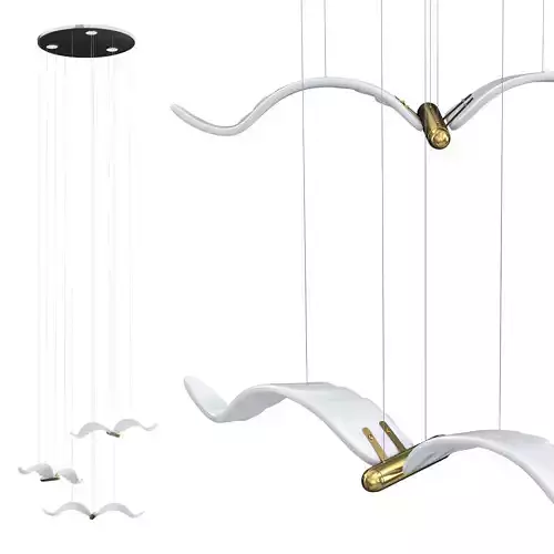 Large Seagull Chandelier