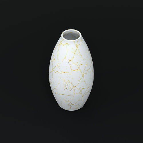 vases flowers 3D model 4