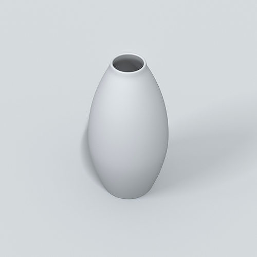 vases flowers 3D model 5