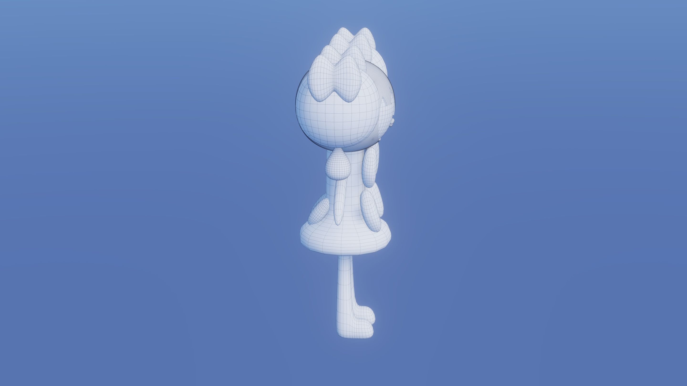 Pokemon Gothorita and Shiny version Rigged 3D model_7