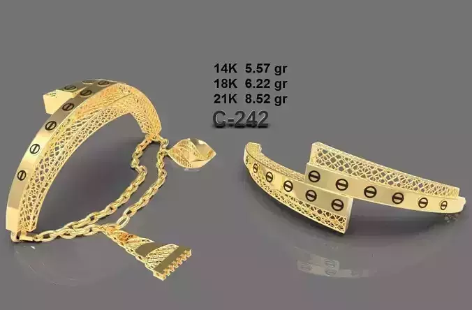 elegant bracelet model