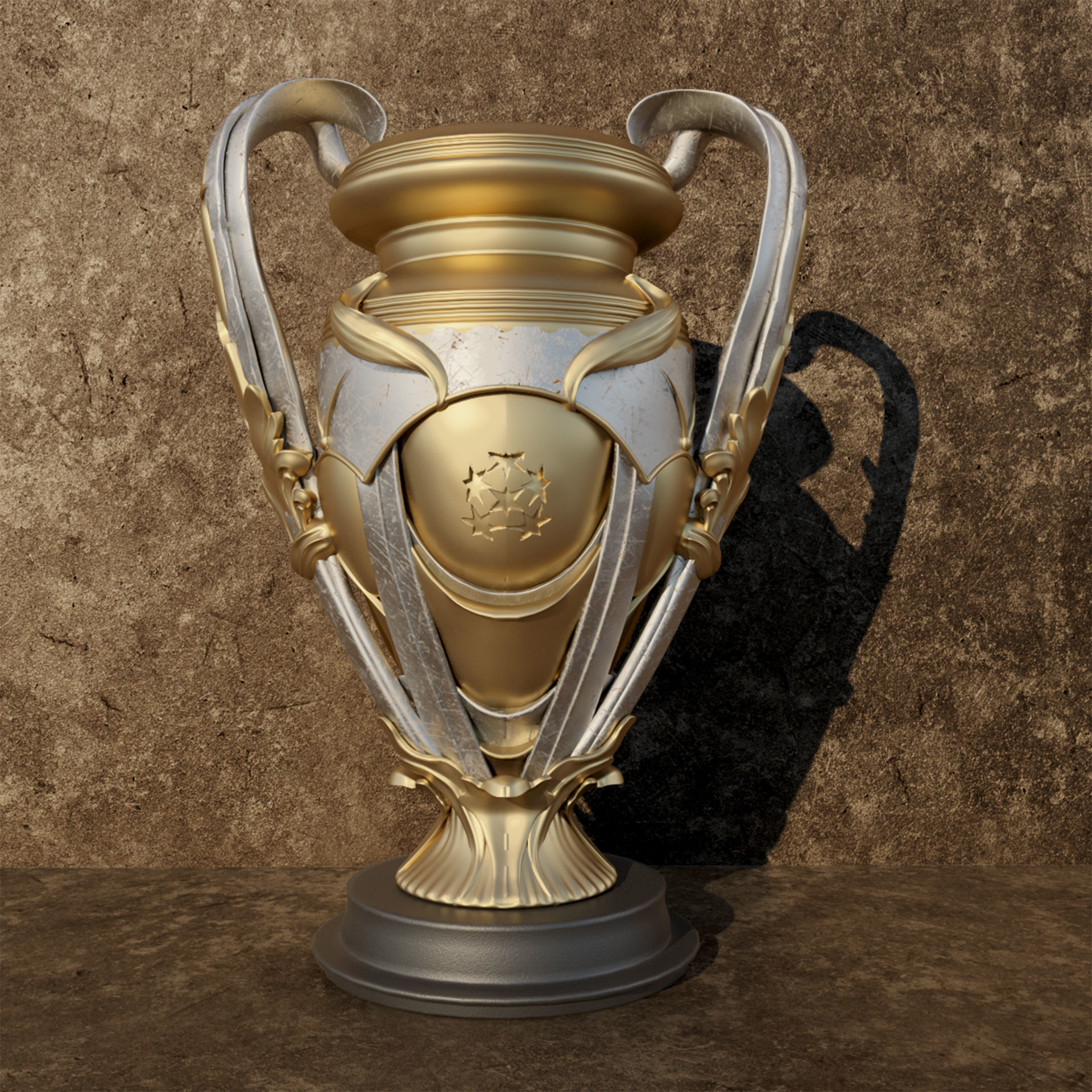 Exquisite Trophy 3D model_4