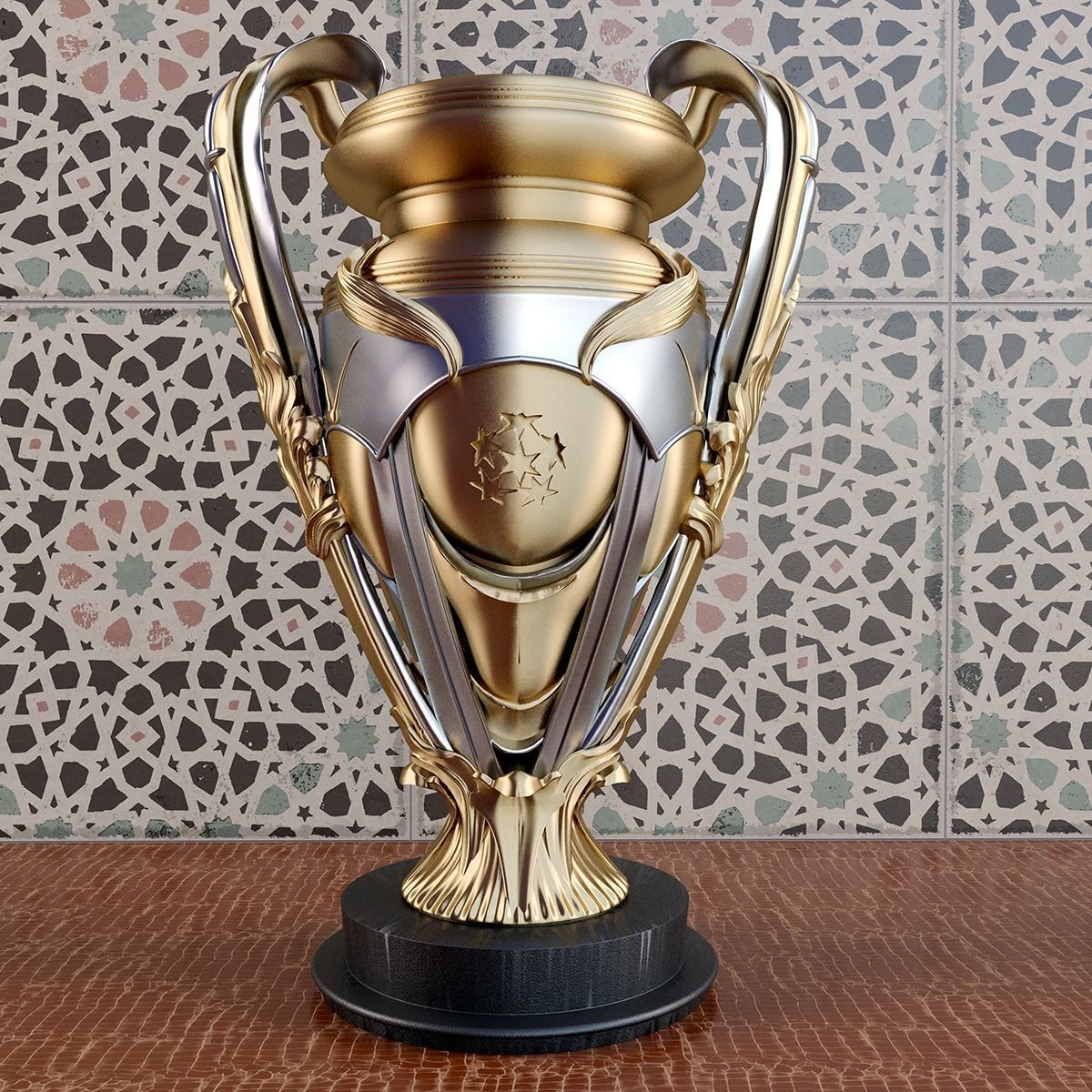 Exquisite Trophy 3D model_10