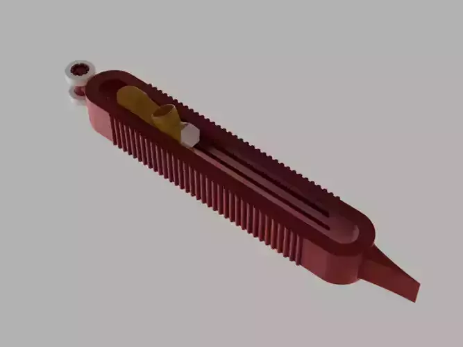 Adjustable Profile Scribing Ruler