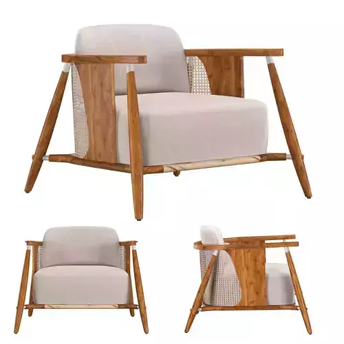  Laguna Occasional Chair 3D model