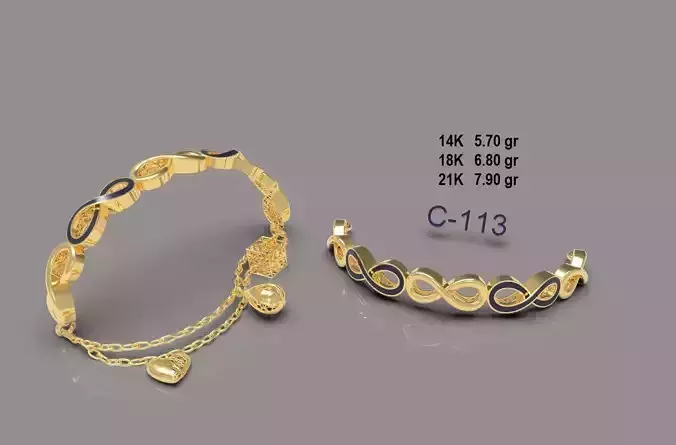 elegant bracelet model
