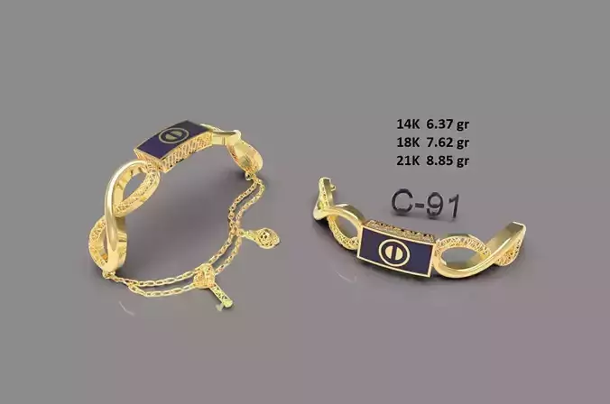 elegant bracelet model