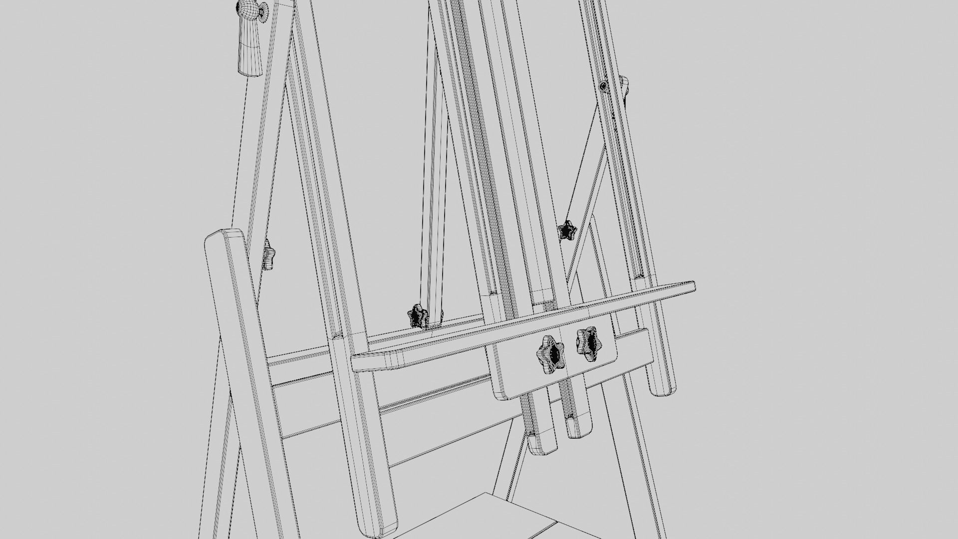 Studio Easel 3D model_15