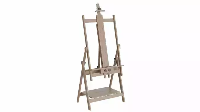 Studio Easel 3D model