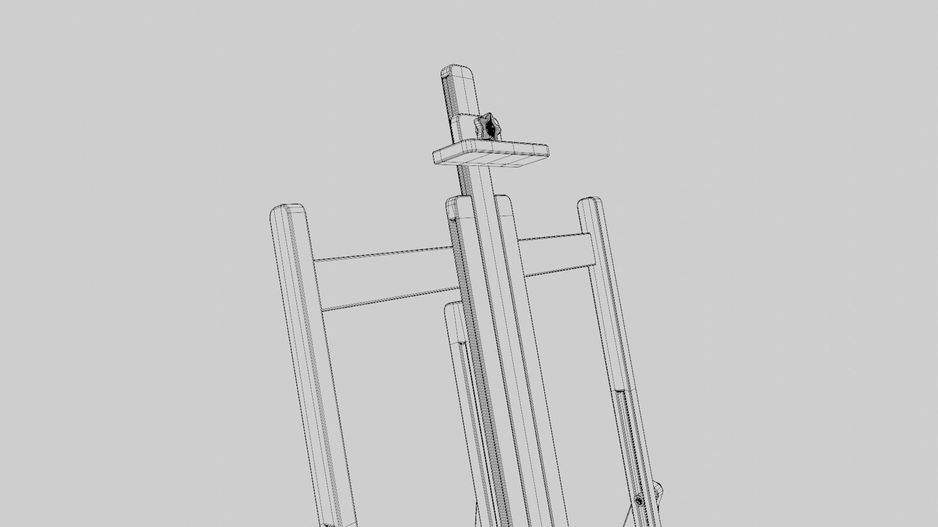 Studio Easel 3D model_16