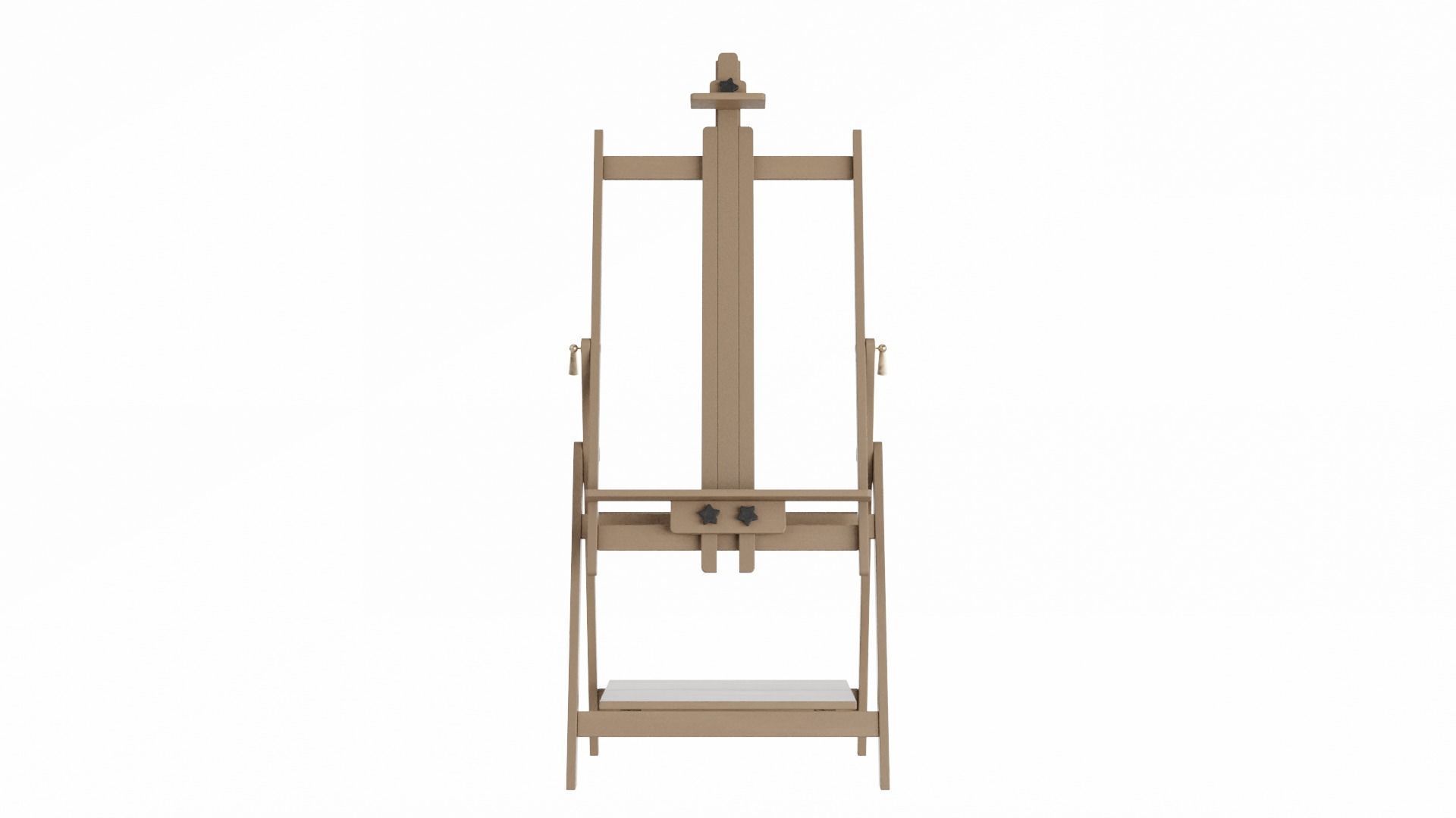 Studio Easel 3D model_1
