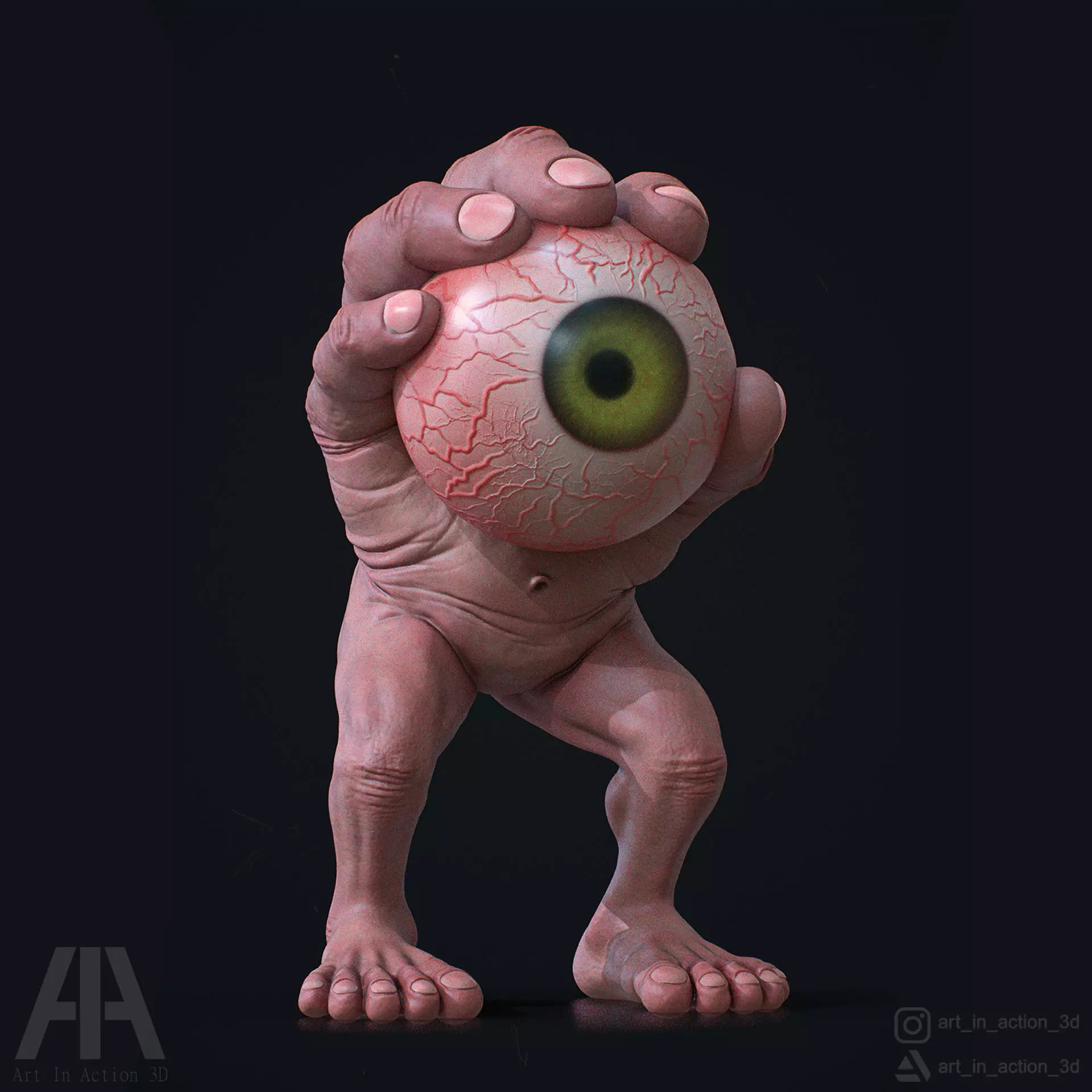 Mr Eye 3D print model