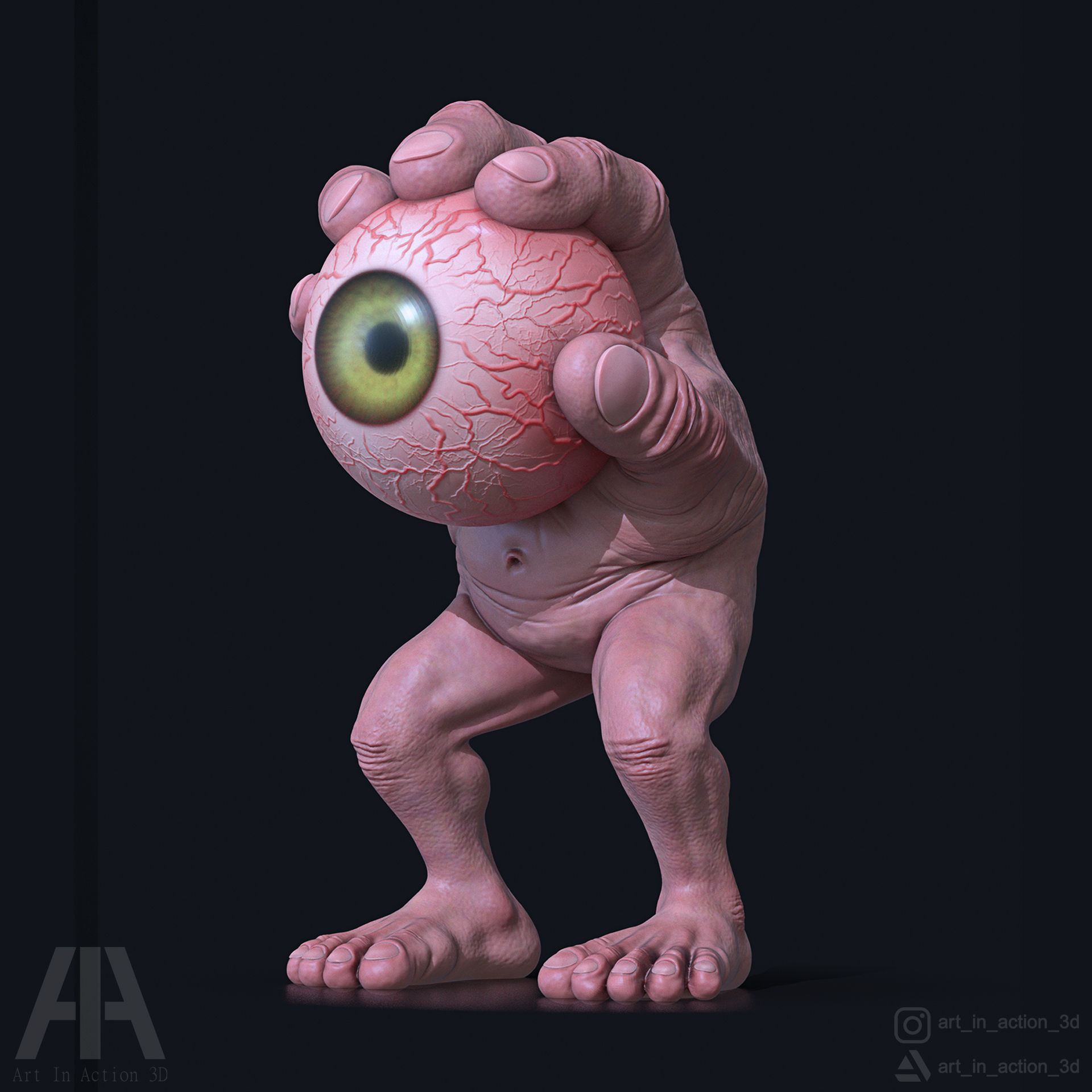 Mr Eye 3D print model