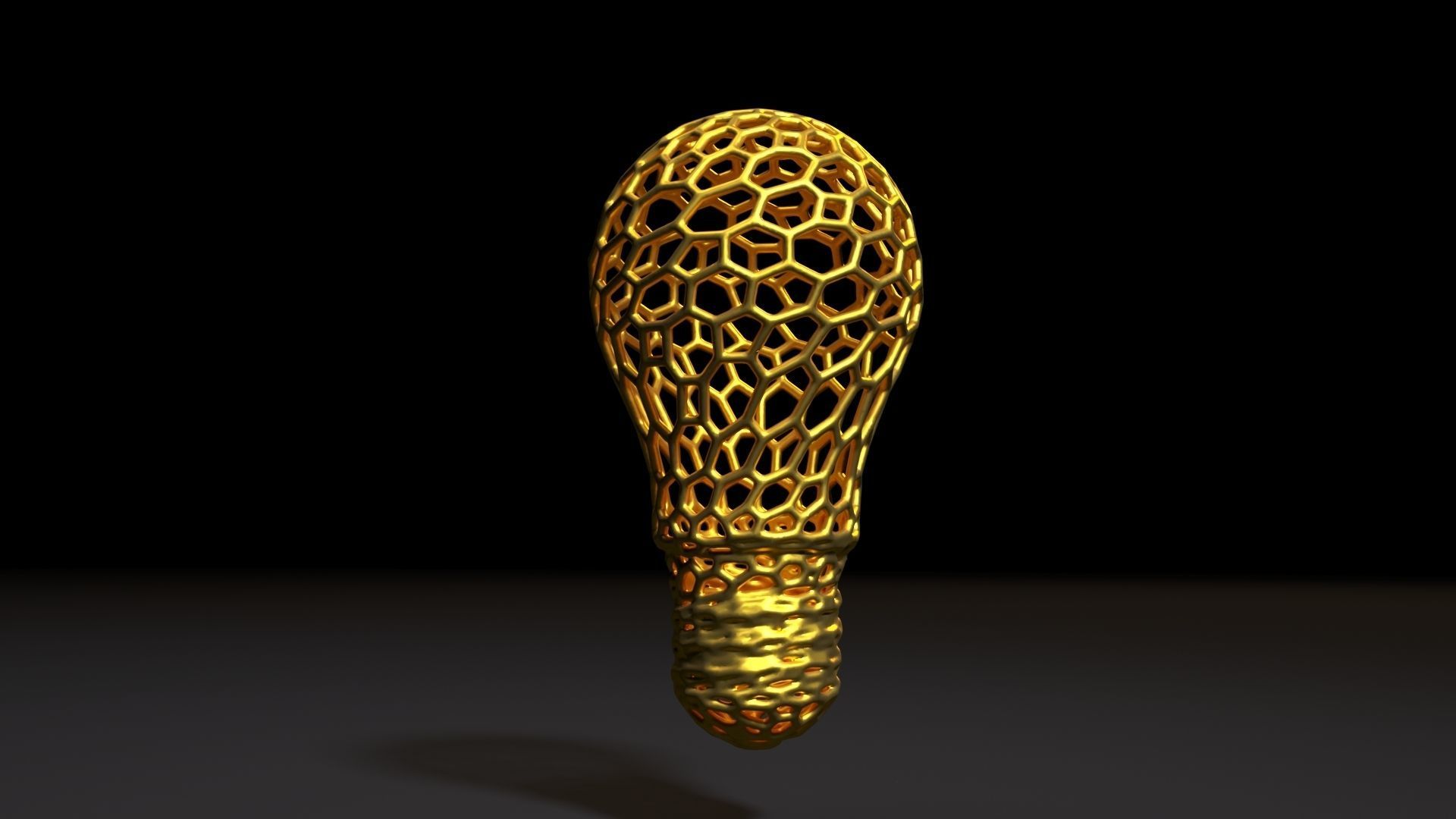 Lamp lampshade 3D print model_7