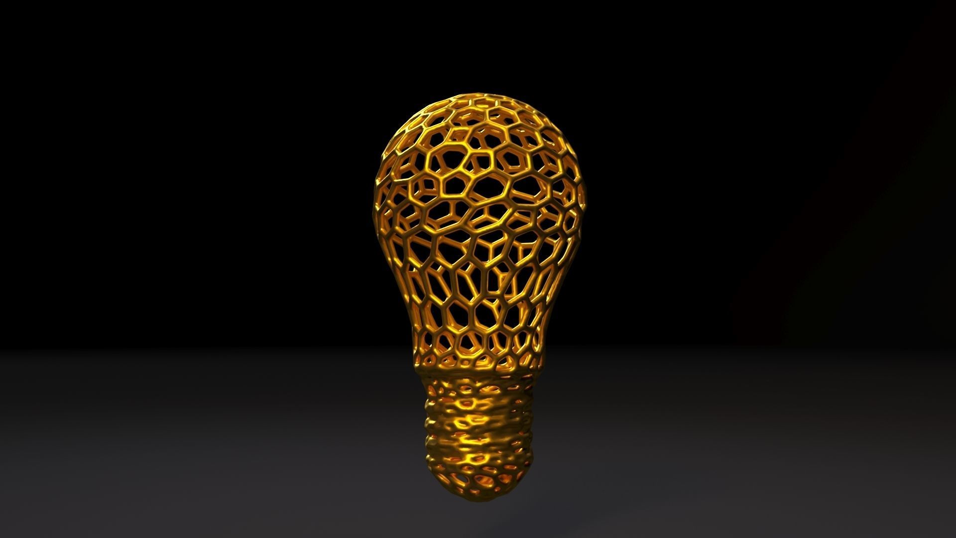 Lamp lampshade 3D print model_3