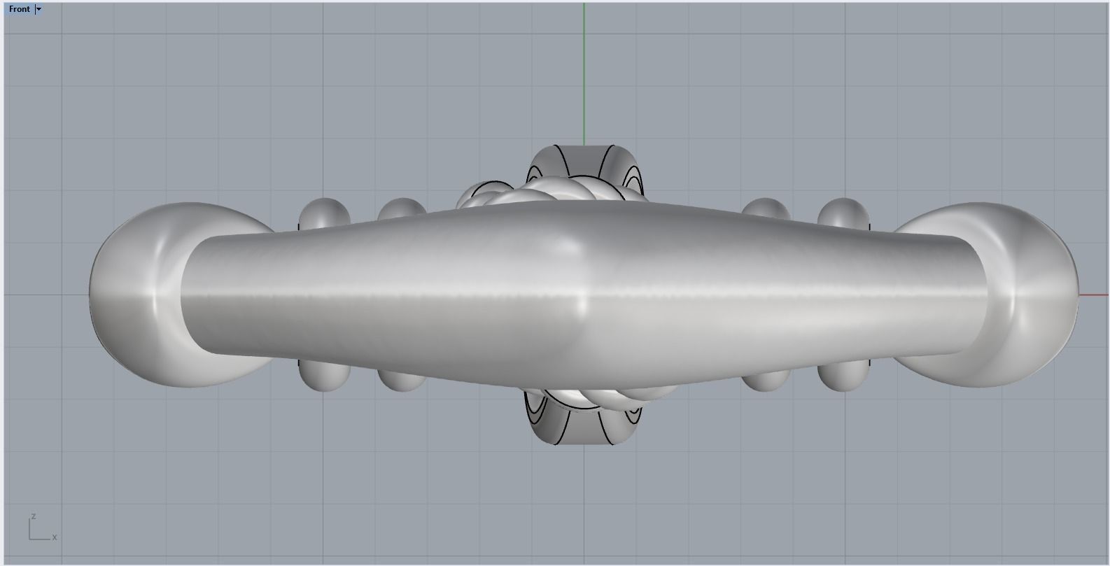 anchor pendant model 841 3D print model_7