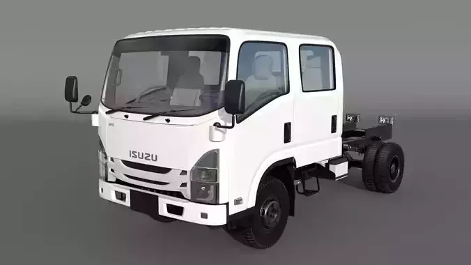 ISUZU N Series NPR 75-190 4 door 3D model
