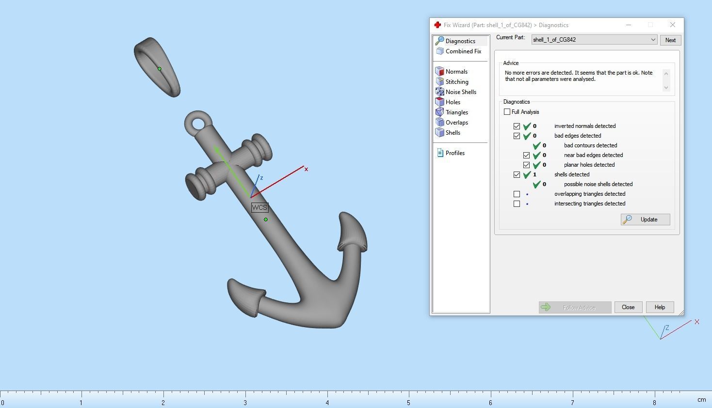 anchor pendant model 842 3D print model_27