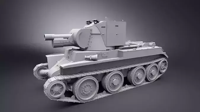 BT42 Scale model 3D print model