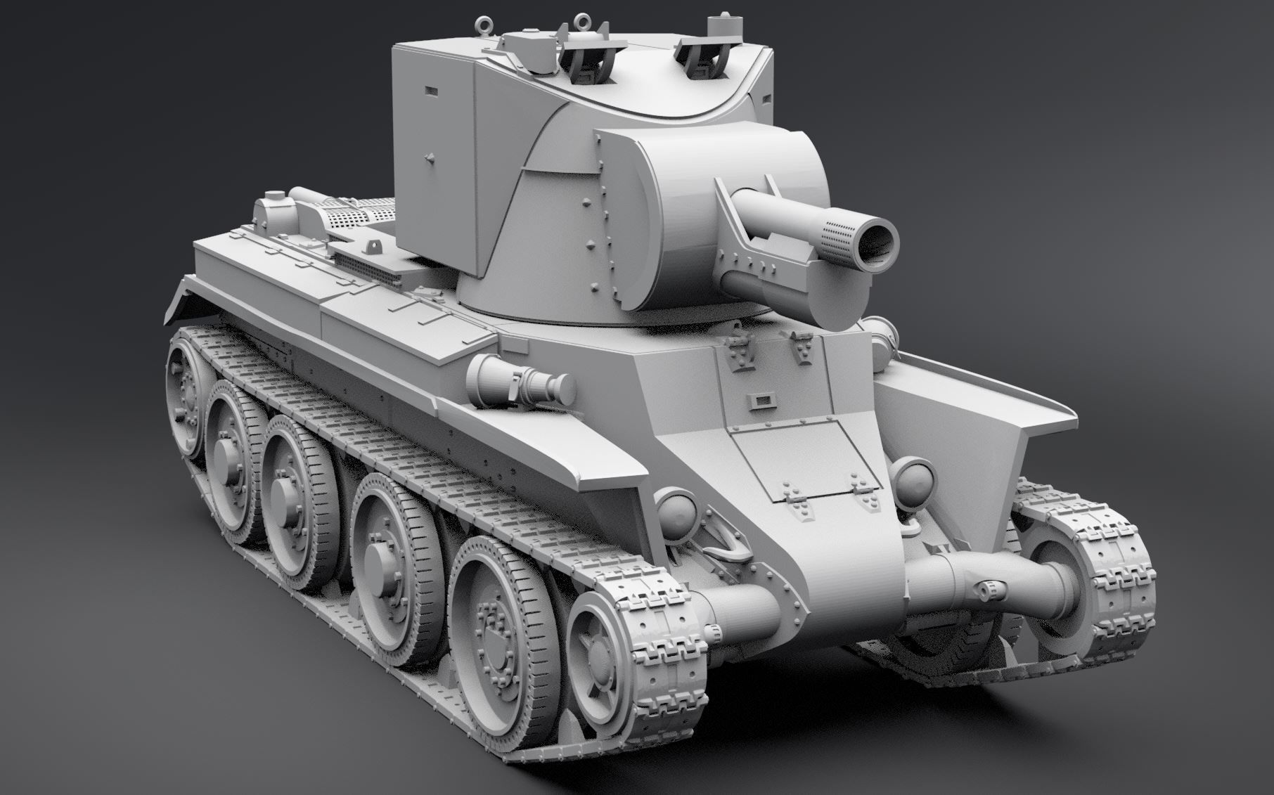 BT42 Scale model 3D print model_4