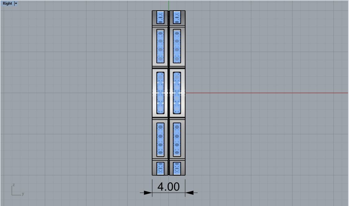 Channel set wedding ring model 844 3D print model_25