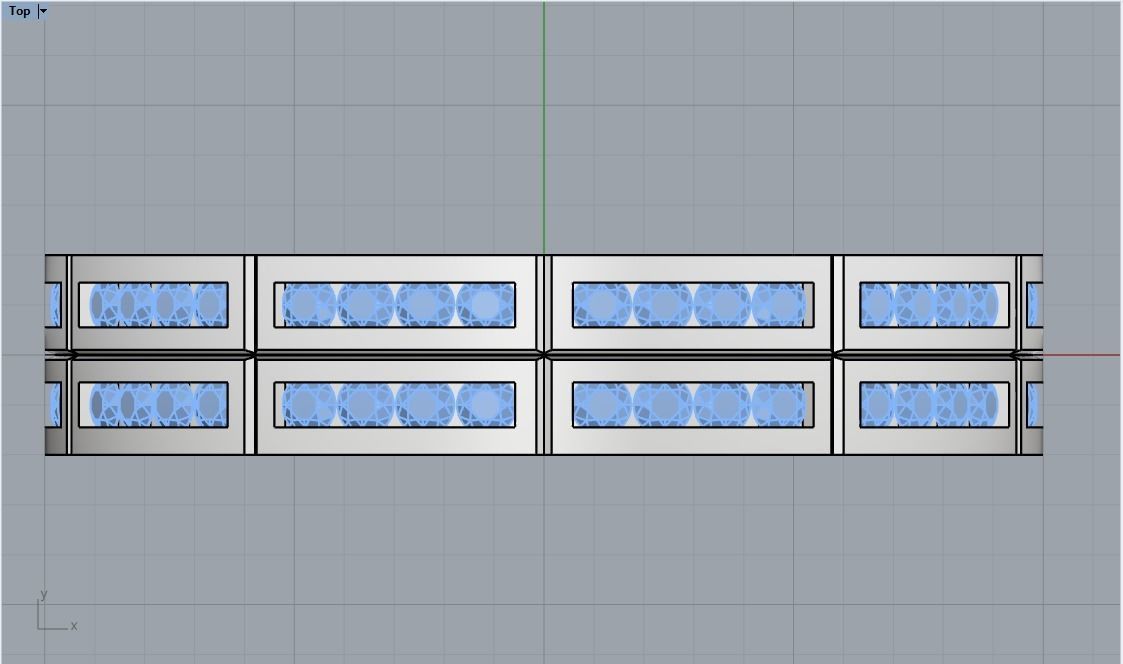 Channel set wedding ring model 844 3D print model_23