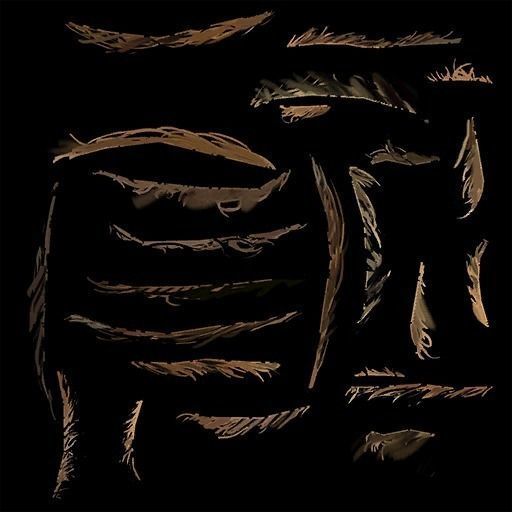 dog lowpoly 3dmodel 3D model_8