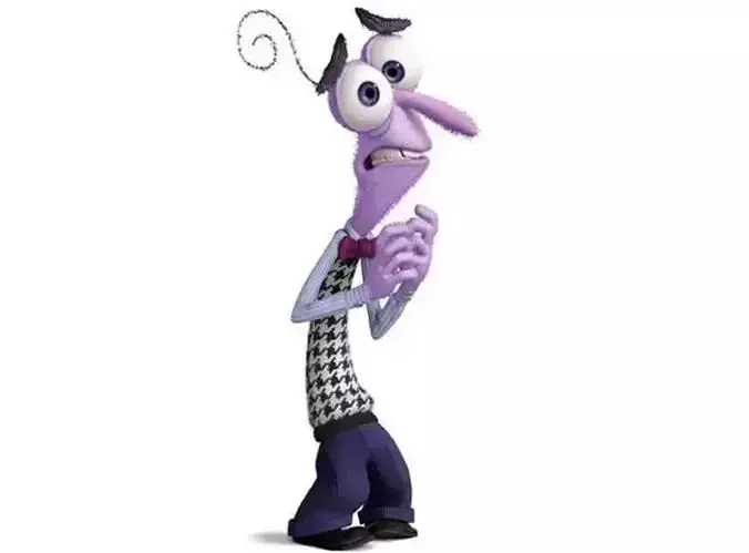 Inside Out 2- Fear - 3D Character Free 3D model