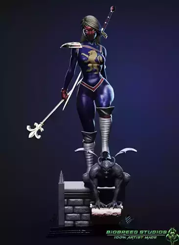 Marvel Comics Lionheart 3D print model
