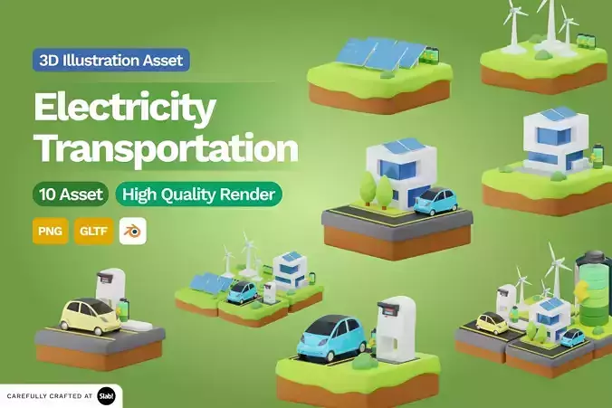 3D Electricity Transportation