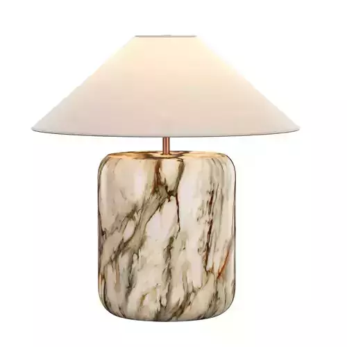  Calacatta Marble Table Lamp