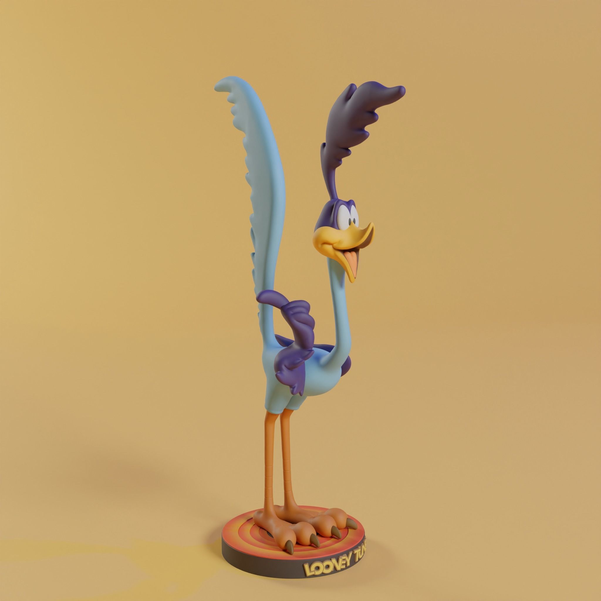 Road Runner  3D print model_3