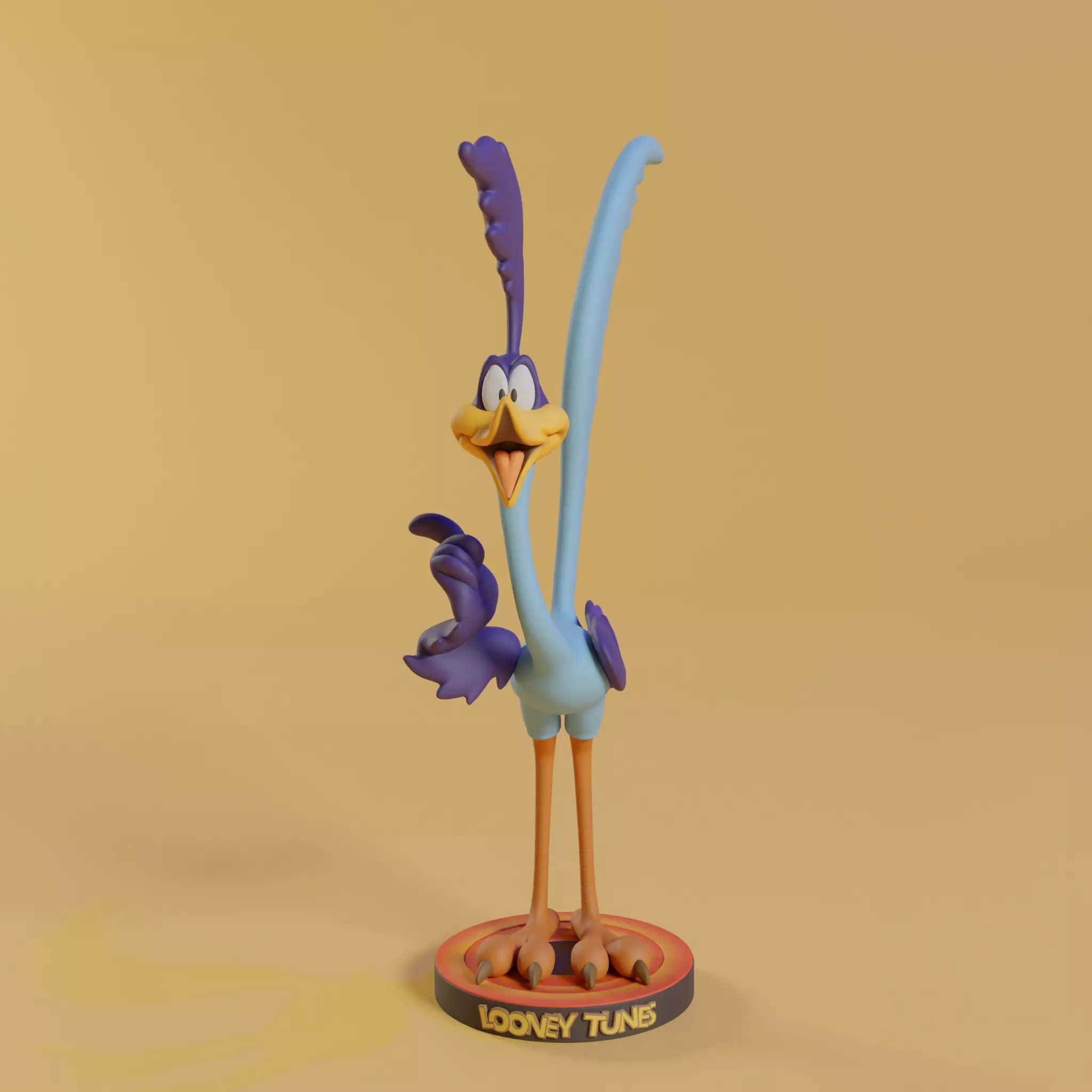 Road Runner  3D print model_0