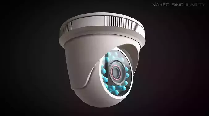 Security Camera - Appliance Electronic Lowpoly Low-poly 3D model