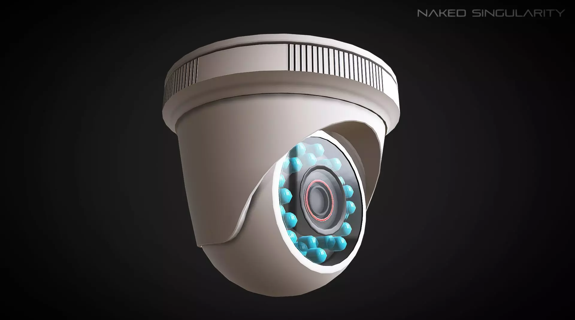 Security Camera - Appliance Electronic Lowpoly Low-poly 3D model_0