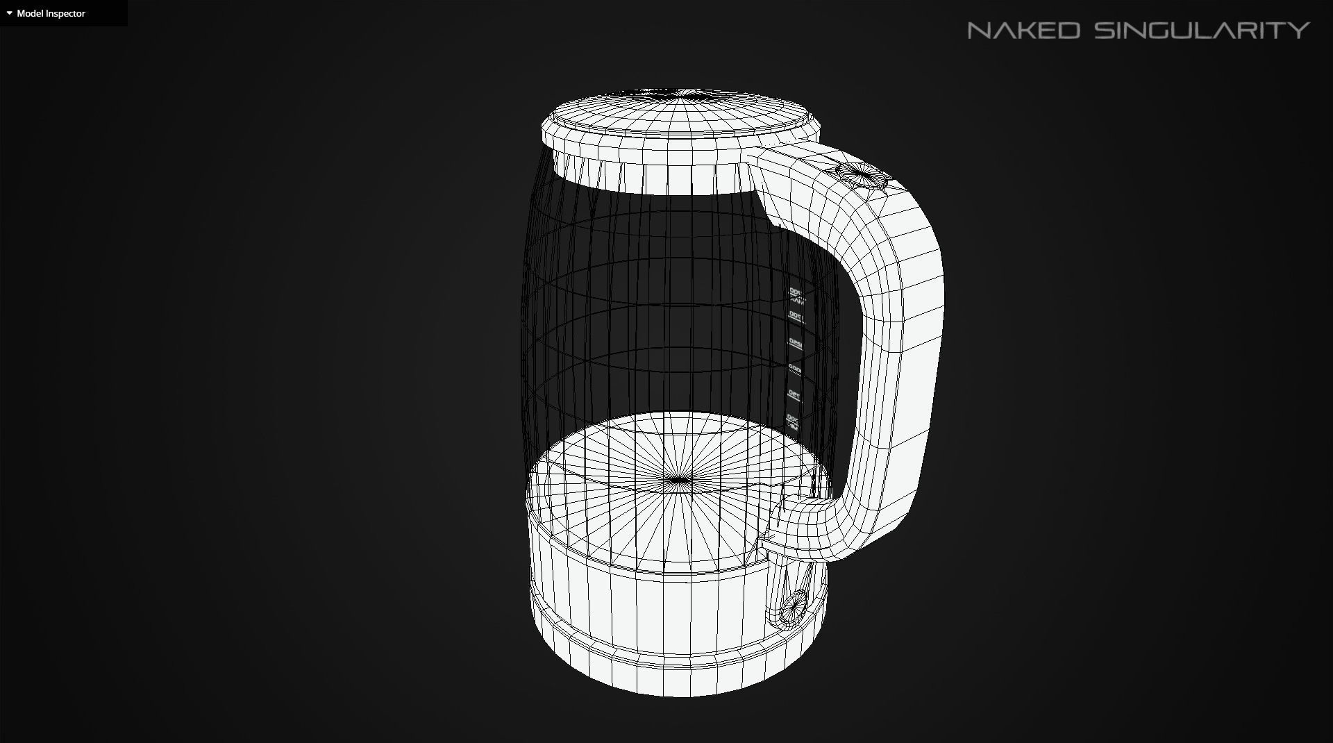 Kettle Black - Electric water boiler low poly Low-poly 3D model_9