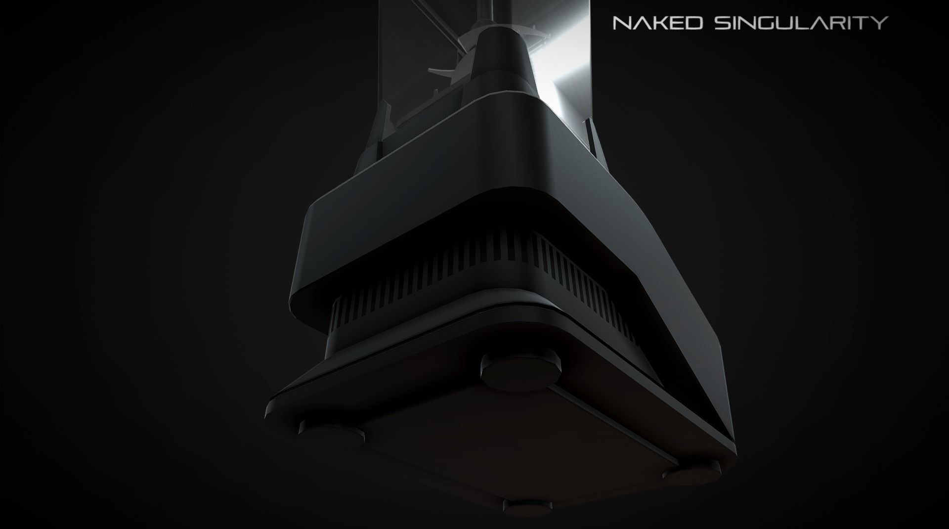 Blender - Appliance Electronic Lowpoly Low-poly 3D model_9