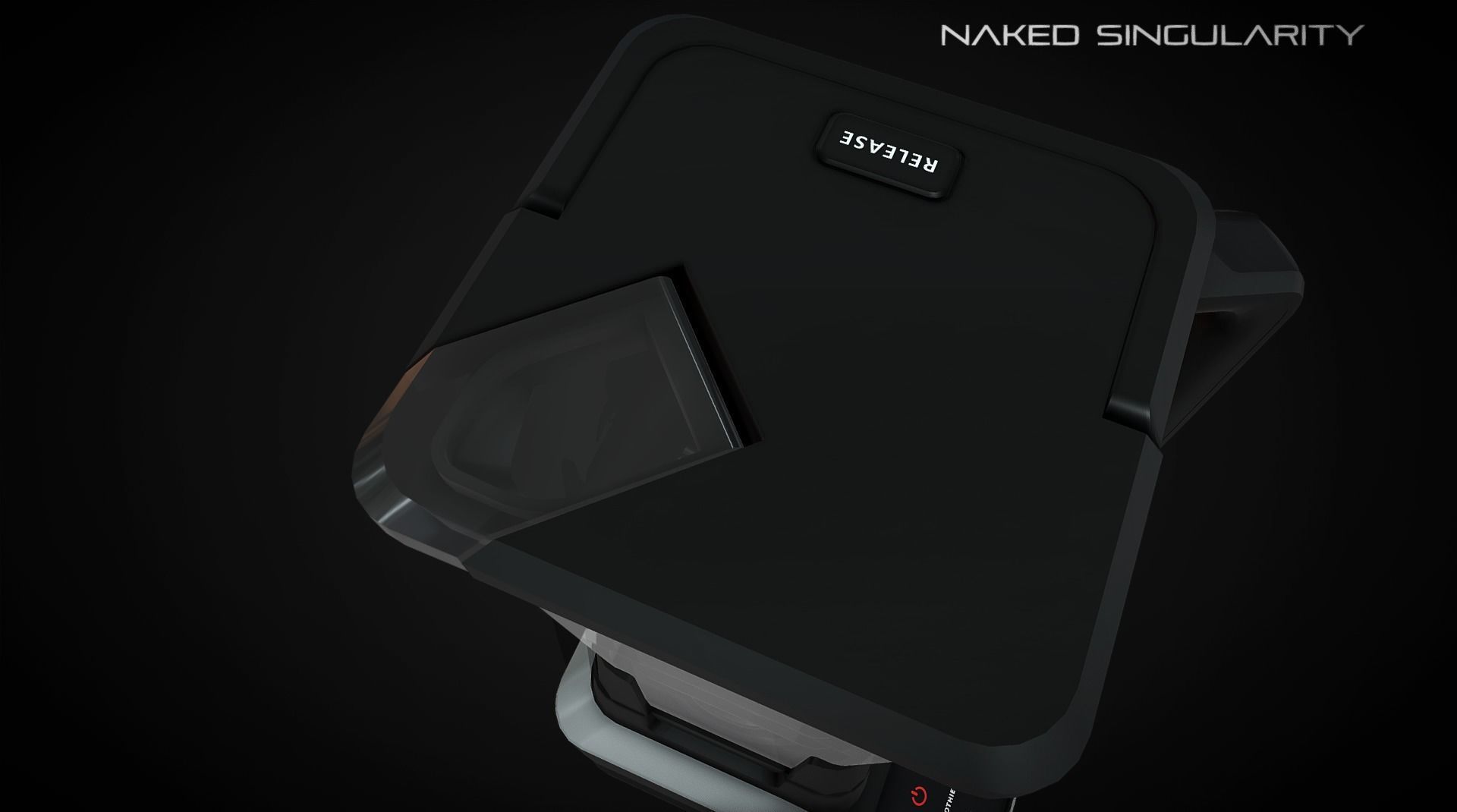 Blender - Appliance Electronic Lowpoly Low-poly 3D model_2